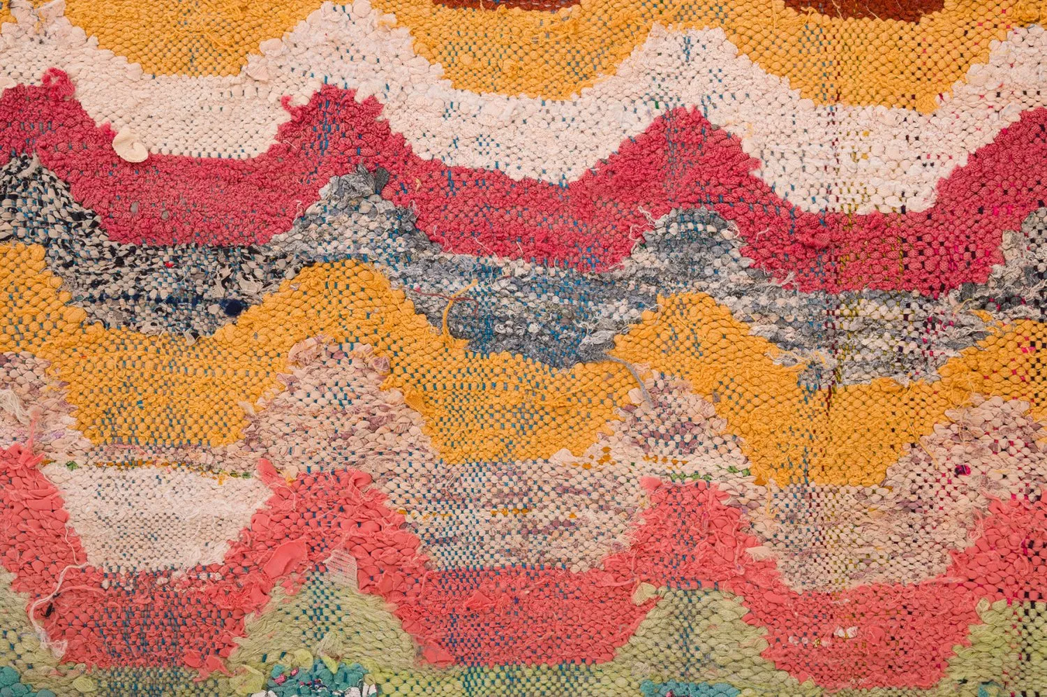 Koberec Berbere Marocký Boucherouite 165 x 335 cm