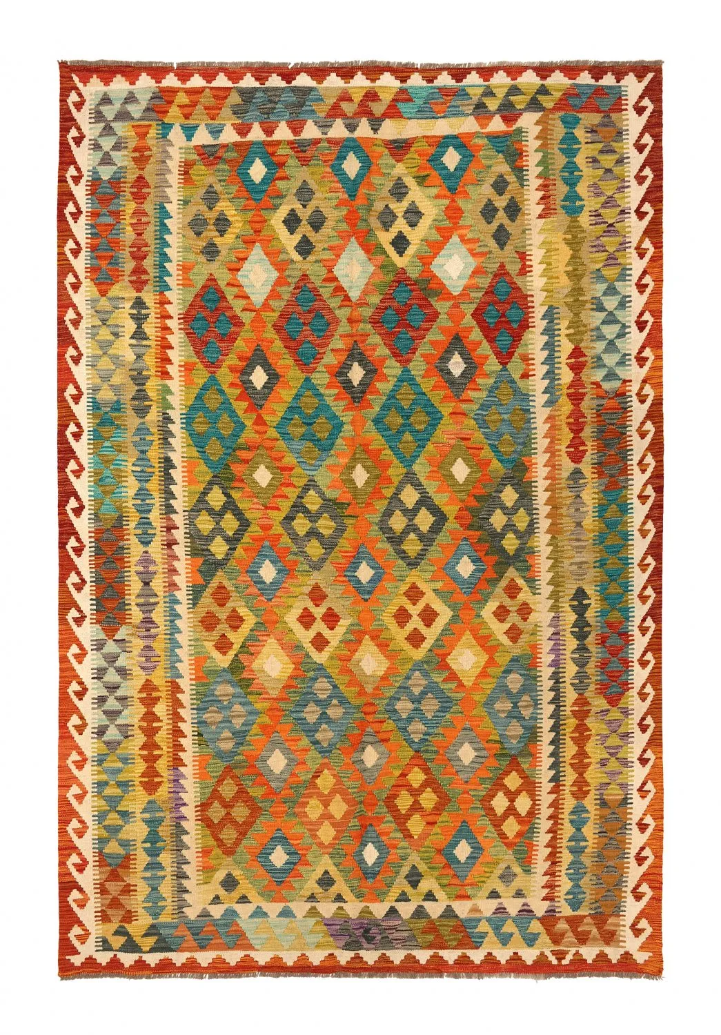 Orientalisk kelimmatta 302 x 201 cm