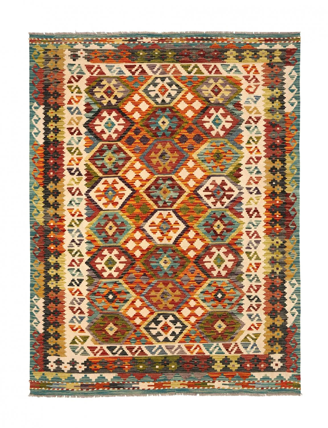 Orientálny kilim koberec 194 x 145 cm