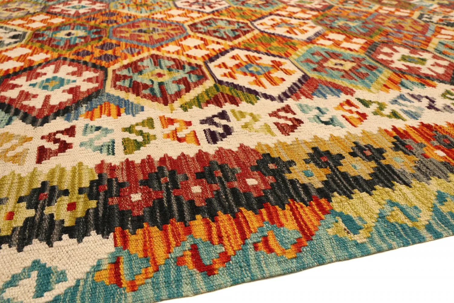 Orientálny kilim koberec 194 x 145 cm