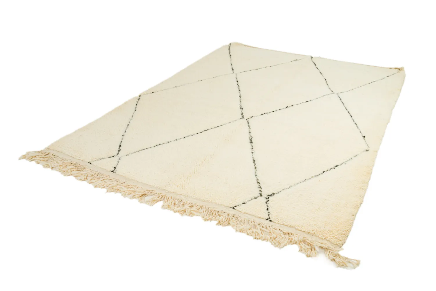 Kilimová rohož Marocký Beni Ourain 155 x 250 cm