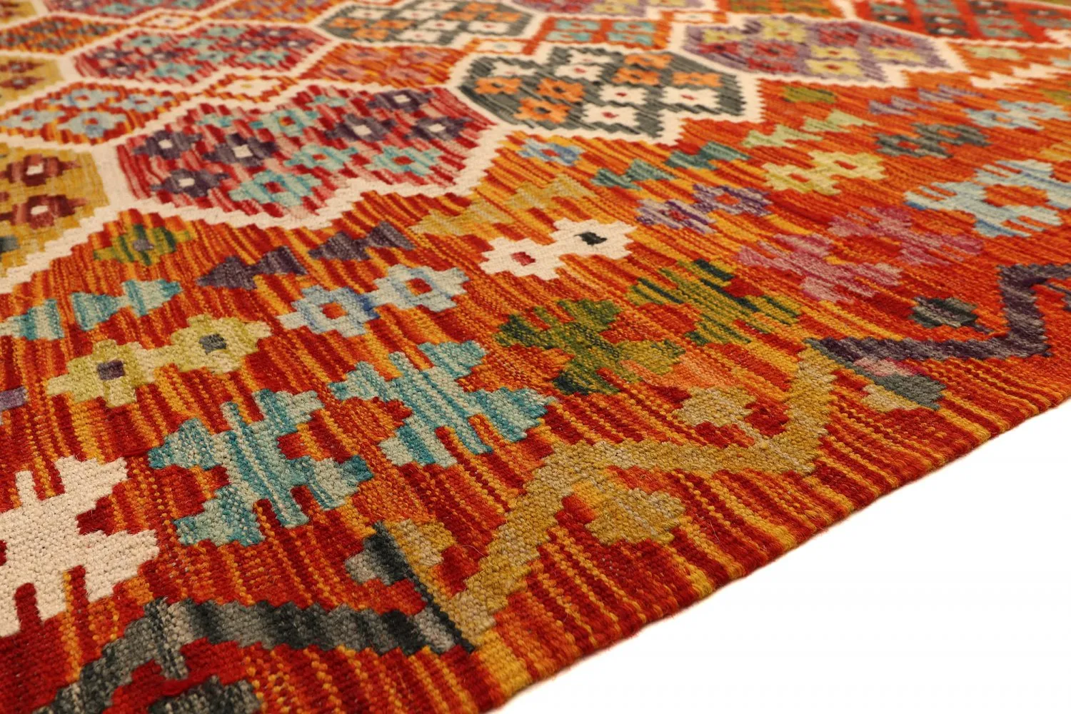 Orientálny kilimový koberec 342 x 252 cm