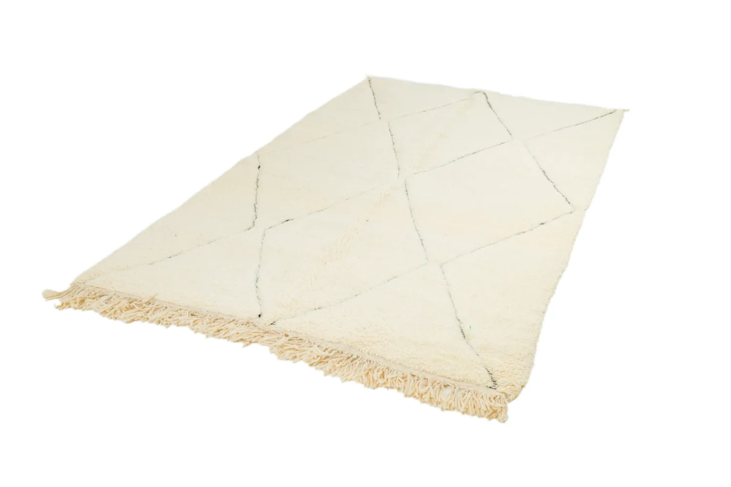 Kilimová rohož Marocký Beni Ourain 165 x 245 cm