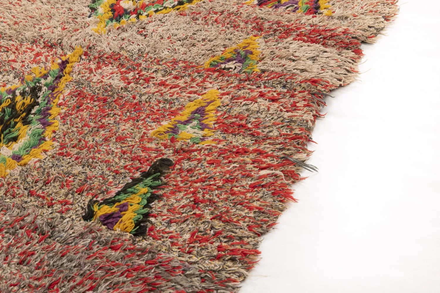 Marockansk Boucherouite-matta 230 x 80 cm