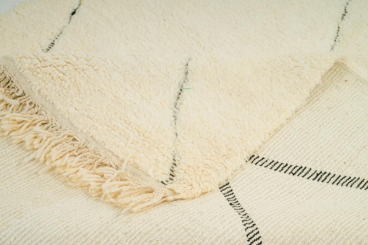 Kilimová rohož Marocký Beni Ourain 165 x 245 cm