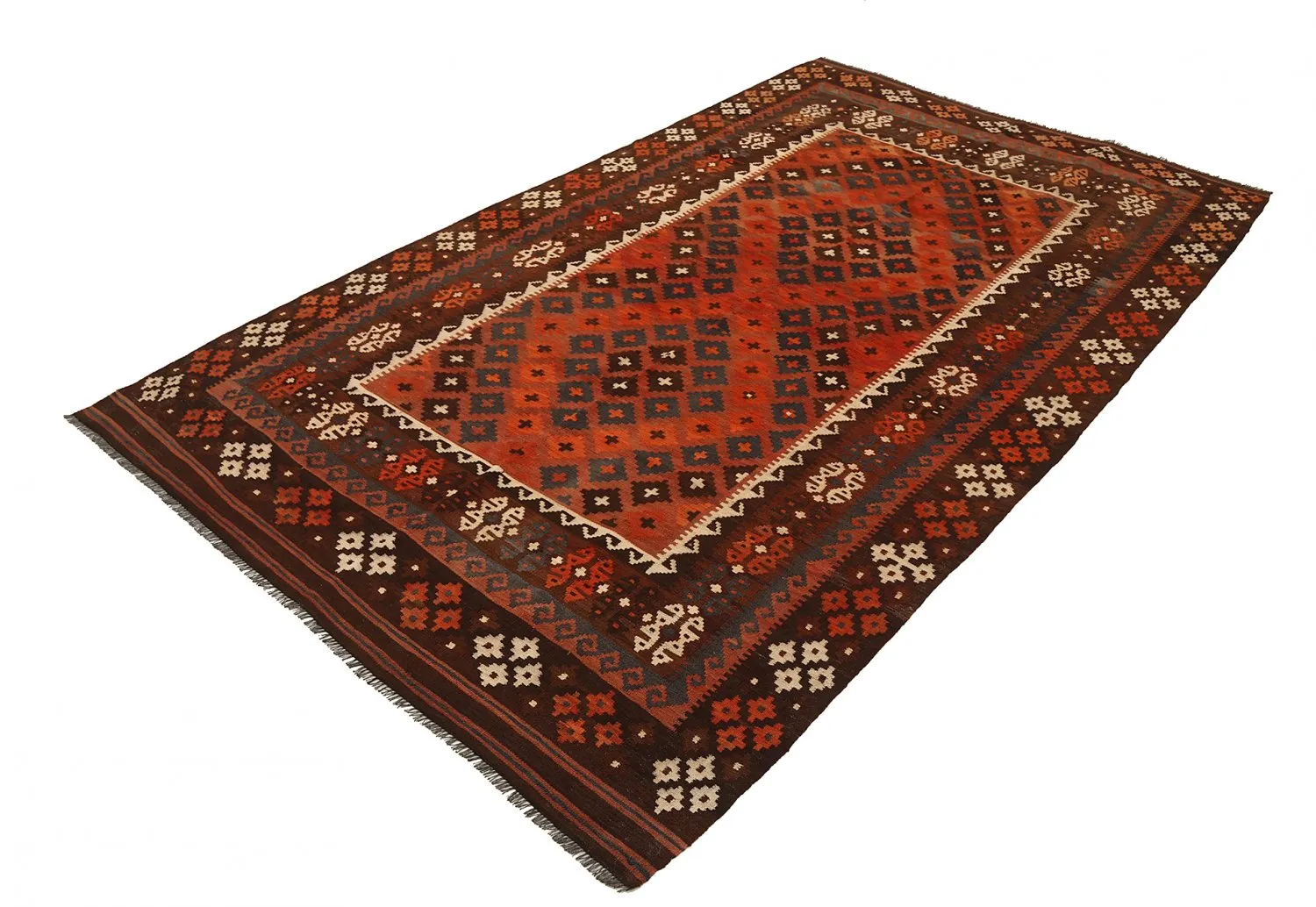 Orientálny kilimový koberec 279 x 159 cm