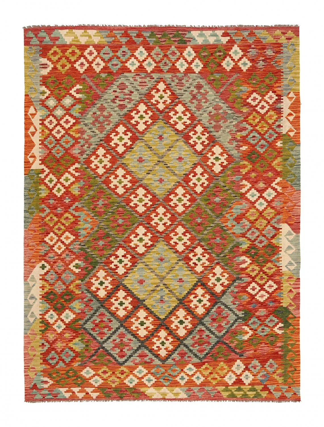 Orientálny kilimový koberec 244 x 179 cm