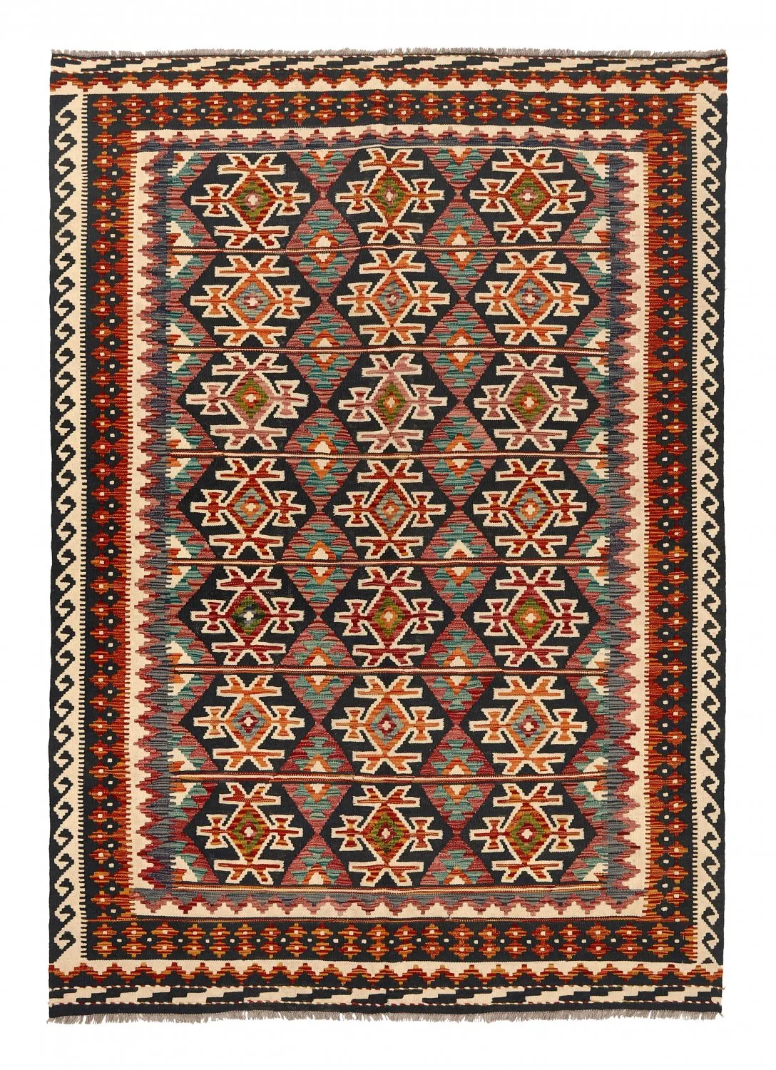 Orientálny kilimový koberec 244 x 171 cm