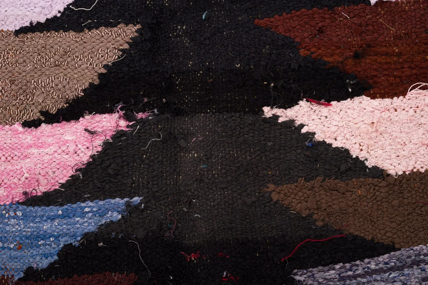 Koberec Berbere Marocký Boucherouite 145 x 275 cm