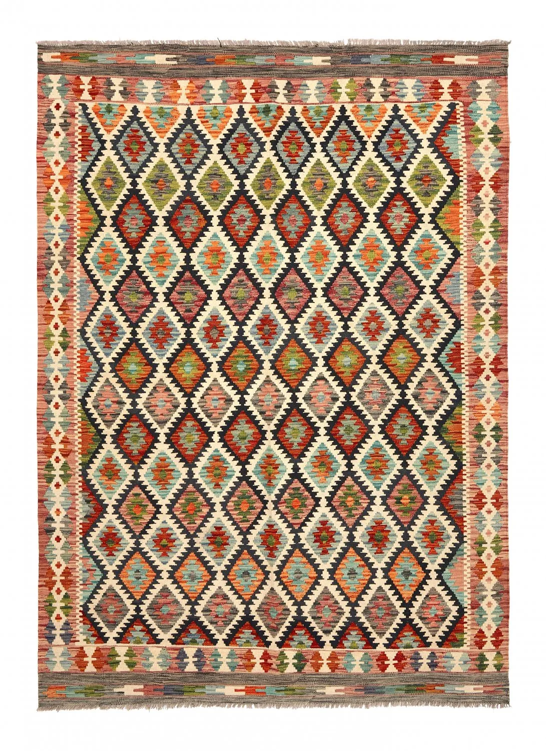 Orientálny kilimový koberec 236 x 175 cm