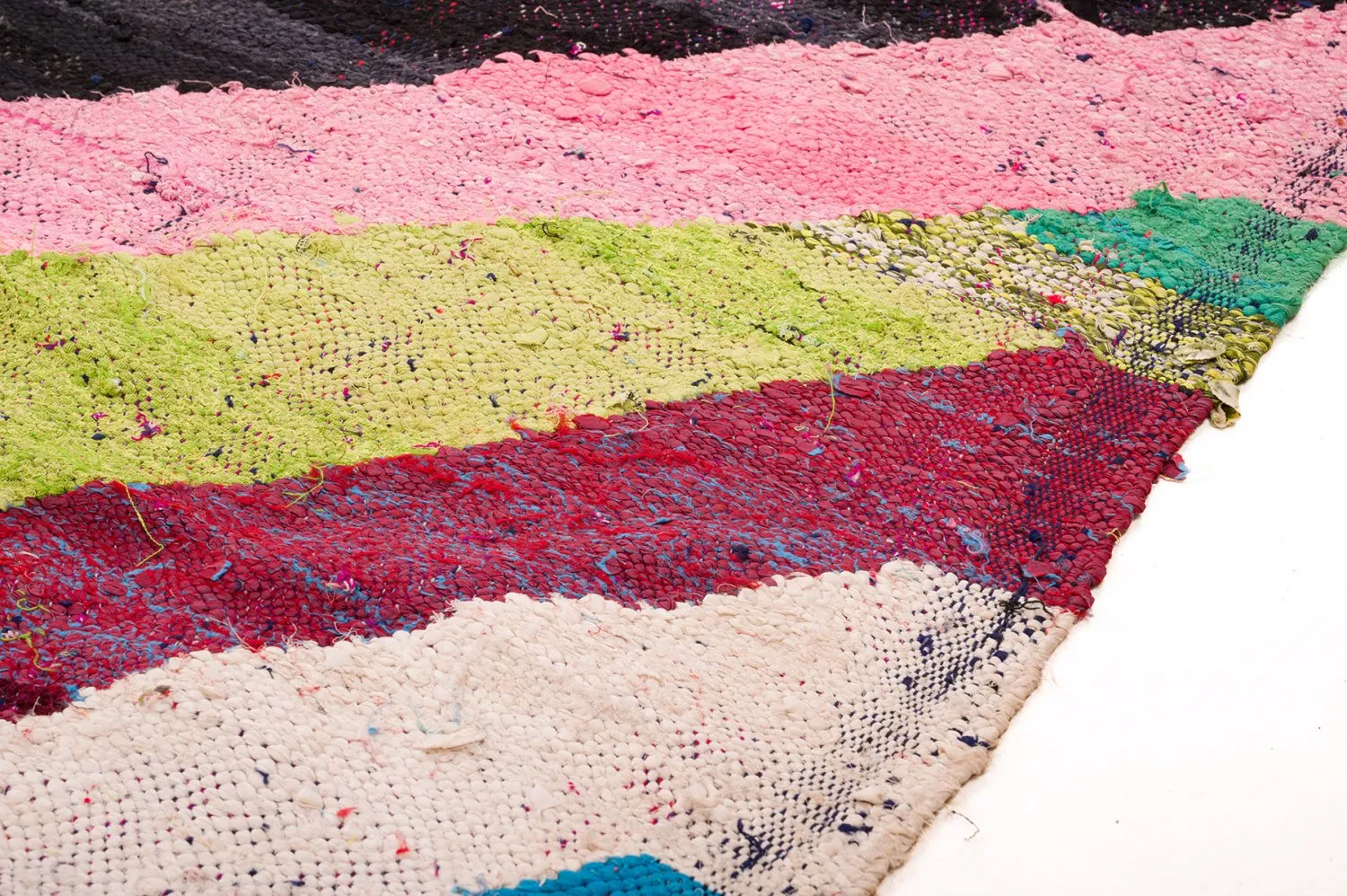 Koberec Berbere Marocký Boucherouite 150 x 235 cm