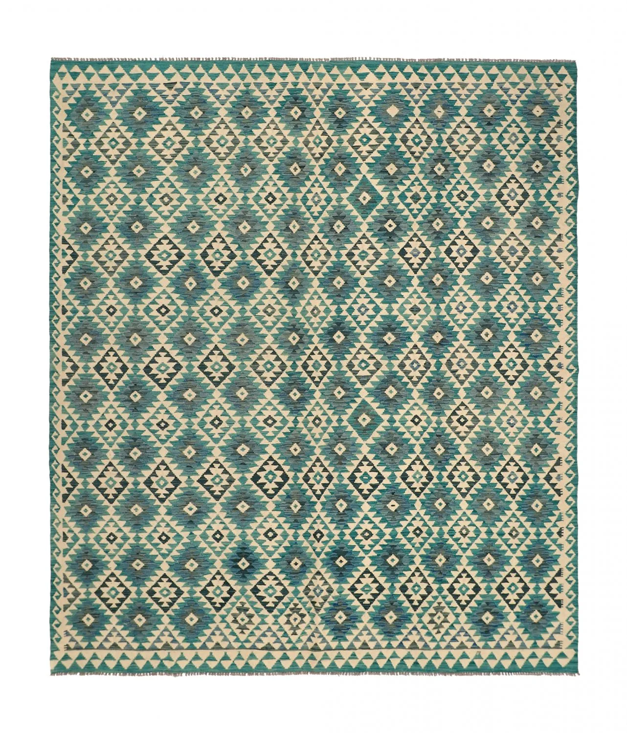 Orientálny kilimový koberec 302 x 259 cm