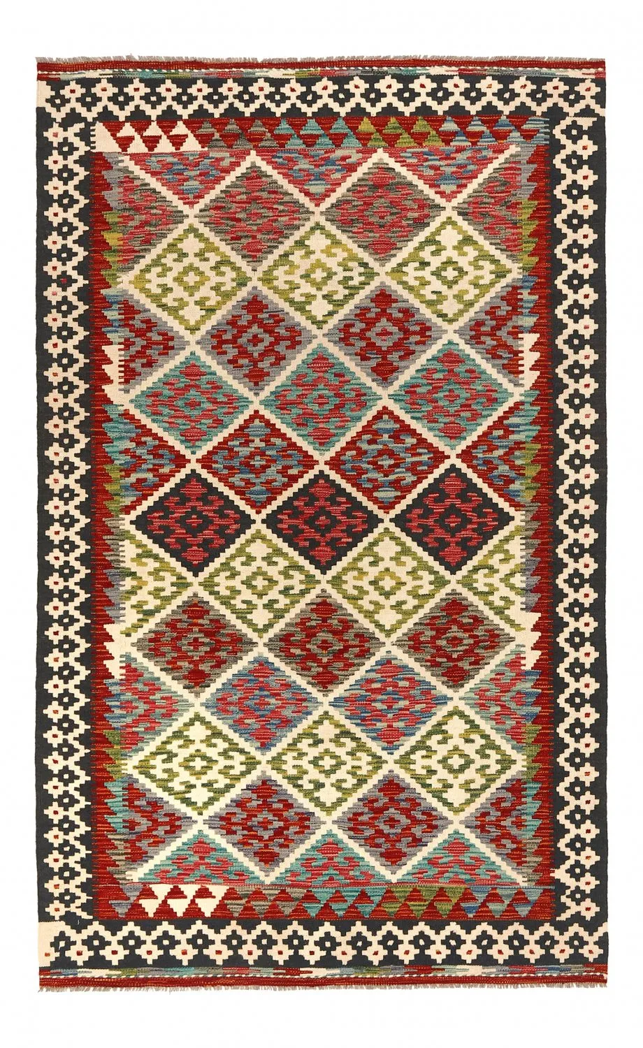 Orientálny kilimový koberec 213 x 123 cm