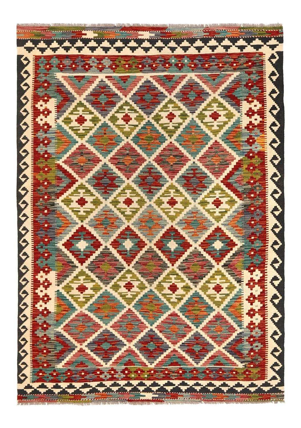 Orientálny kilimový koberec 184 x 132 cm