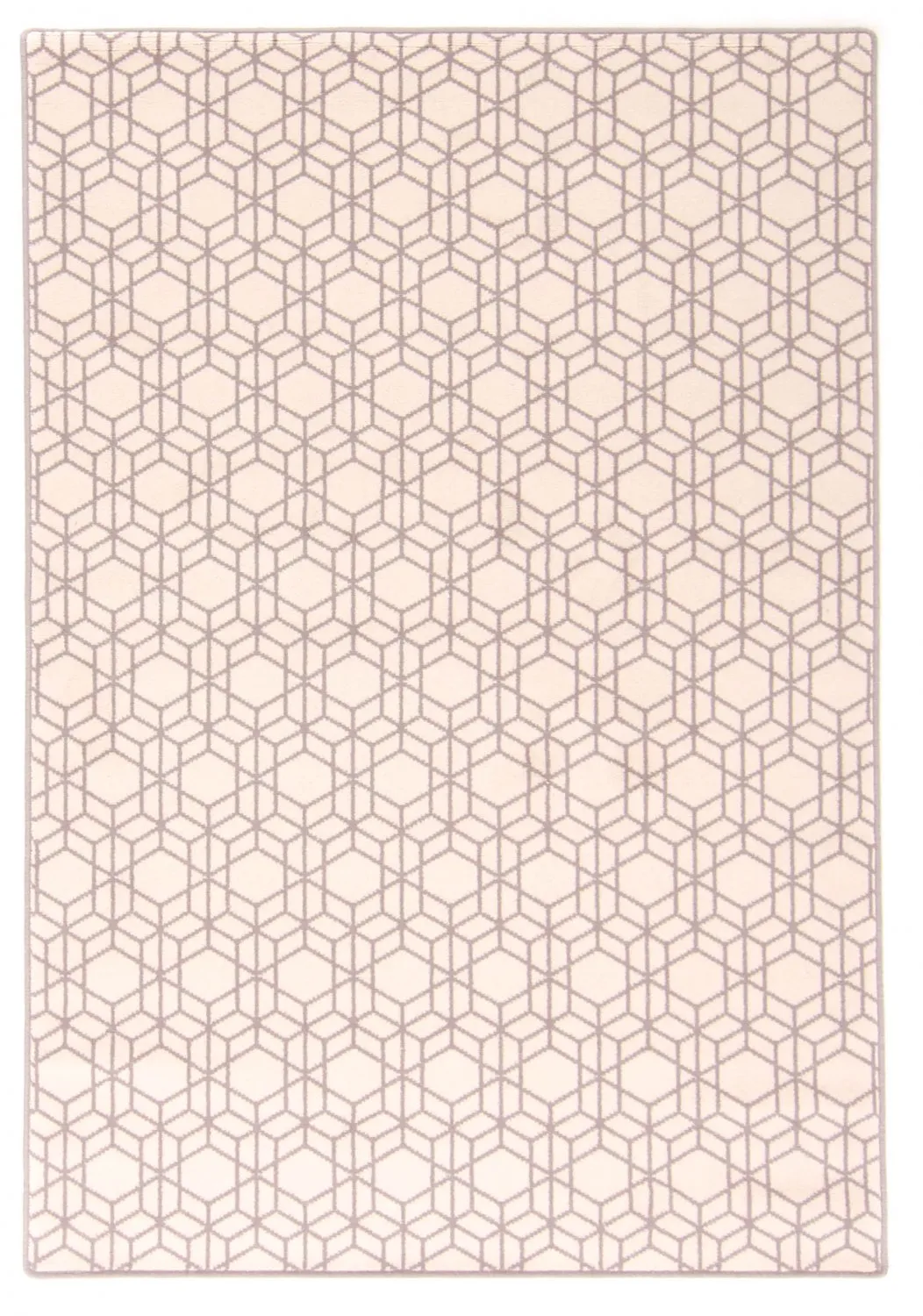 Vlnený koberec - Emprint (biely)