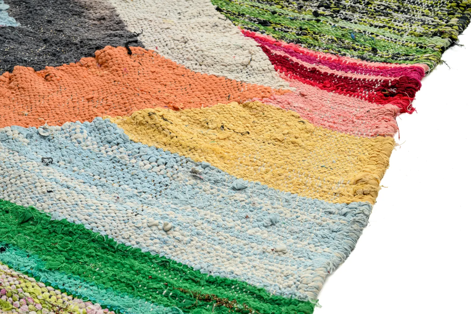 Marockansk Boucherouite-matta 155 x 295 cm