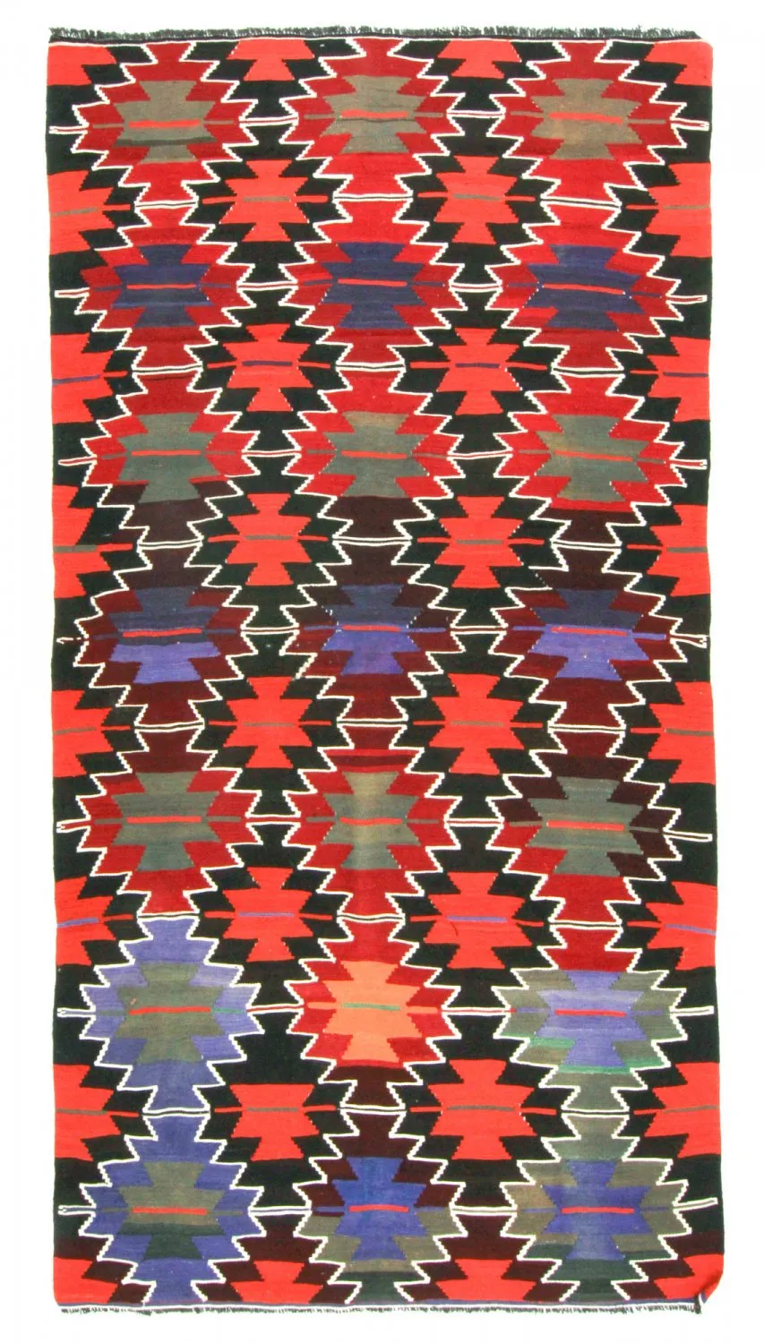 Turecký kilim koberec 334 x 167 cm