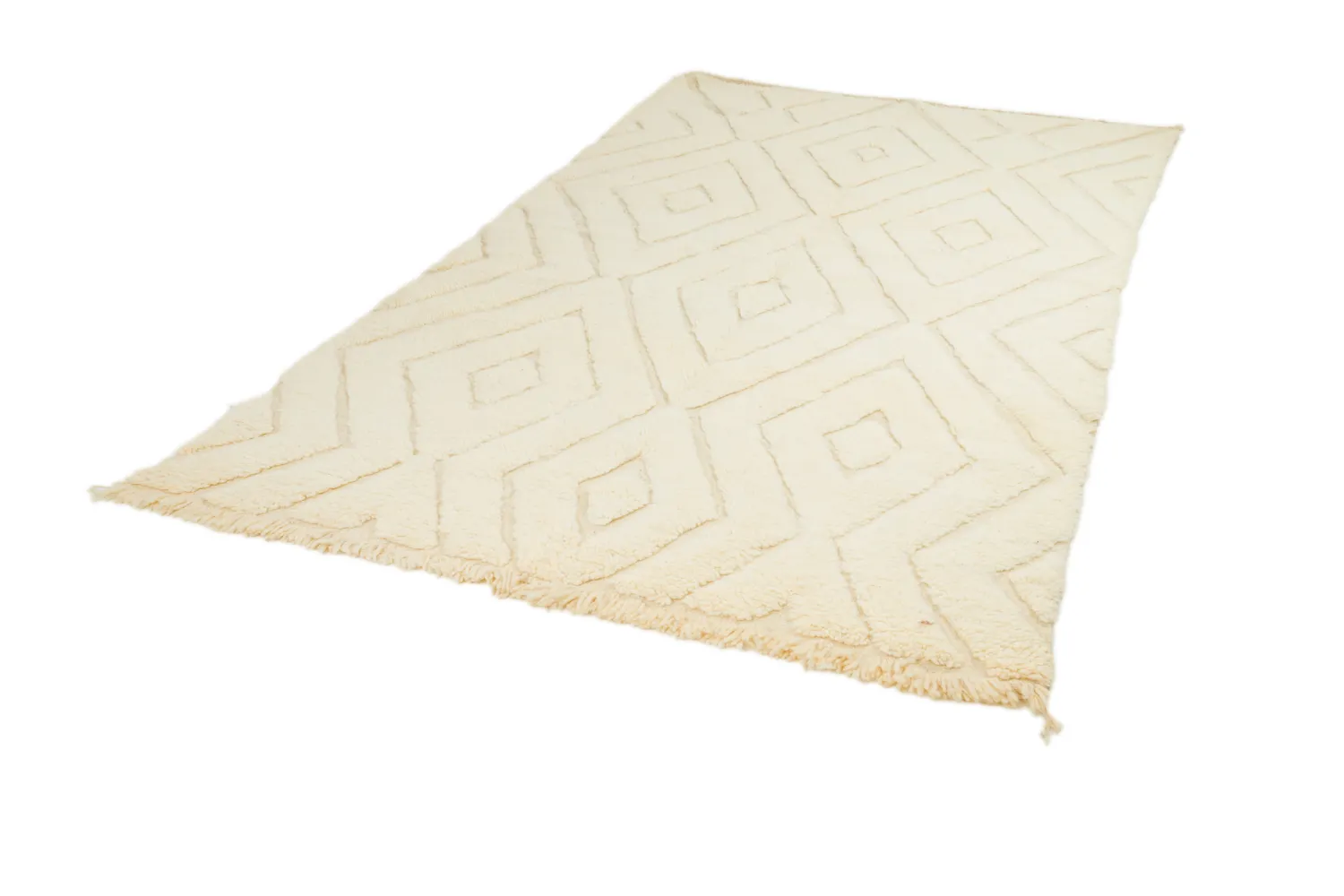 Kilimová rohož Marocký Beni Ourain 155 x 265 cm