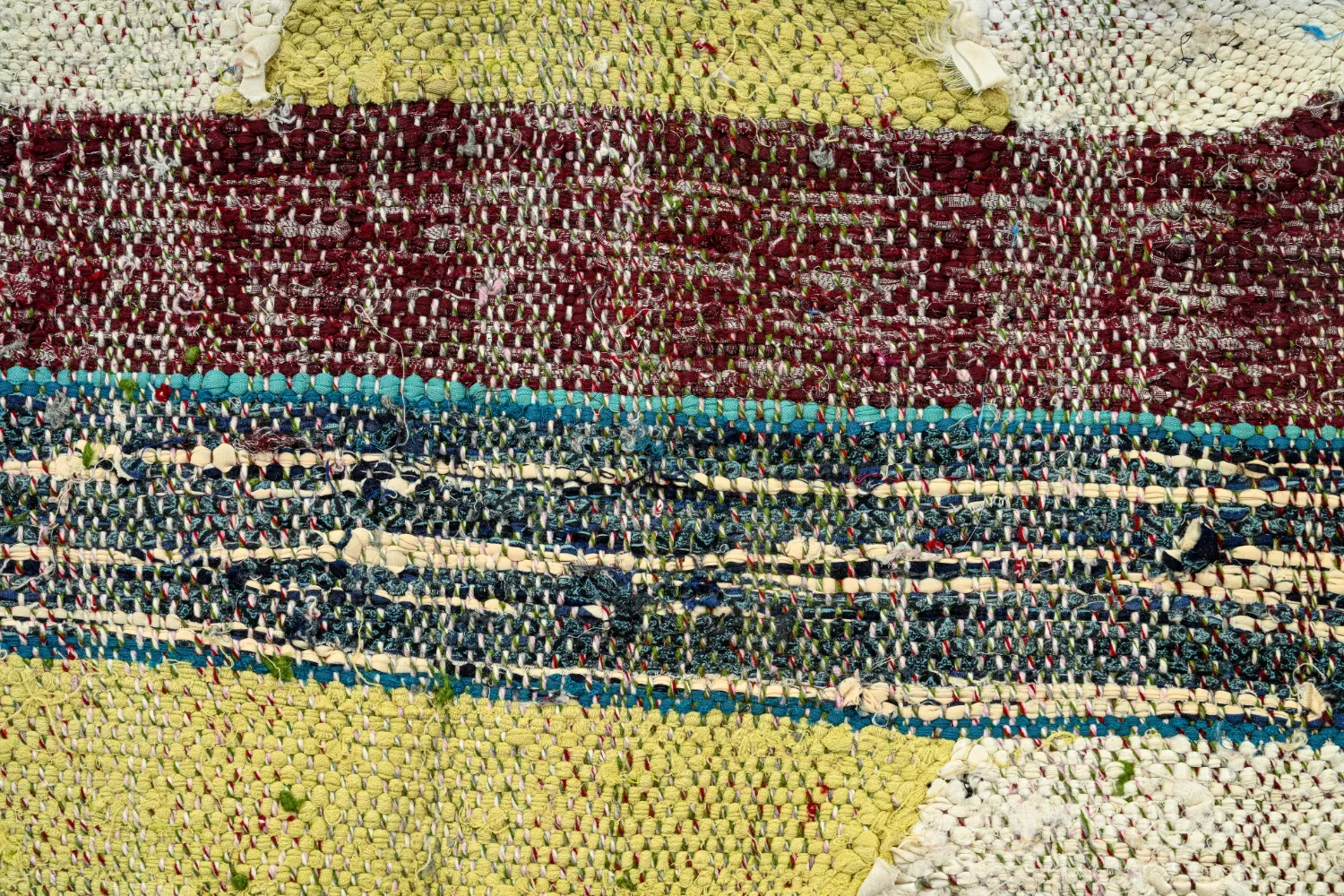 Koberec Berbere Marocký Boucherouite 130 x 245 cm