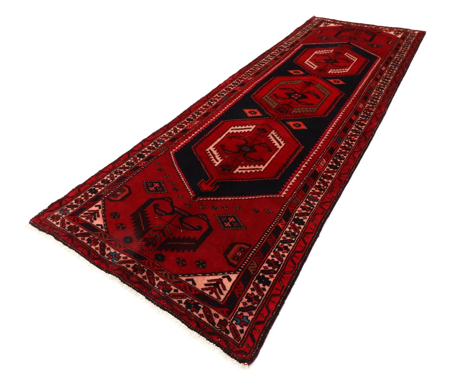 Orientálny koberec Hamedan 293 x 102 cm