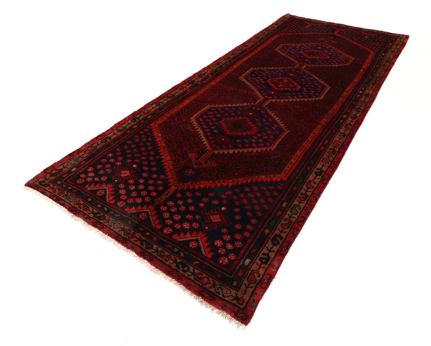 Orientálny koberec Hamedan 281 x 118 cm