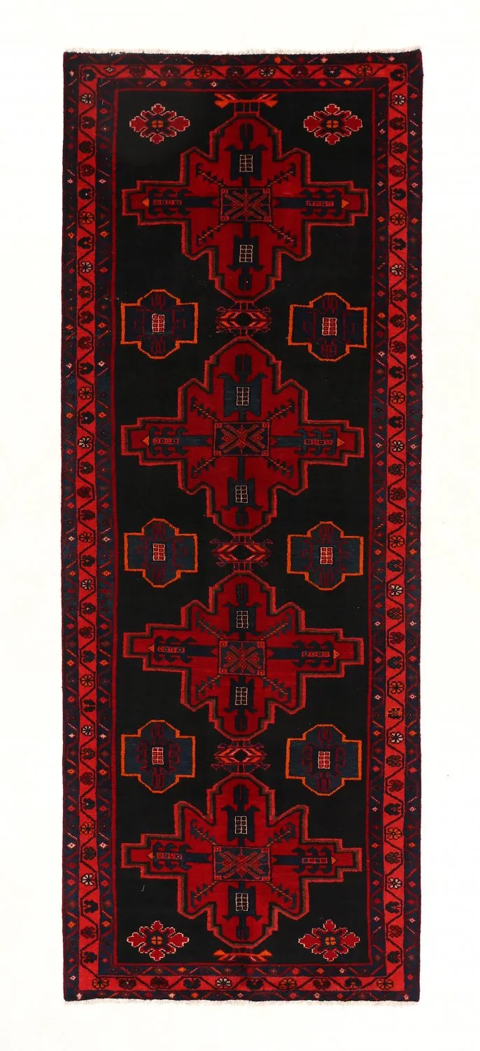 Orientálny koberec Hamedan 296 x 110 cm