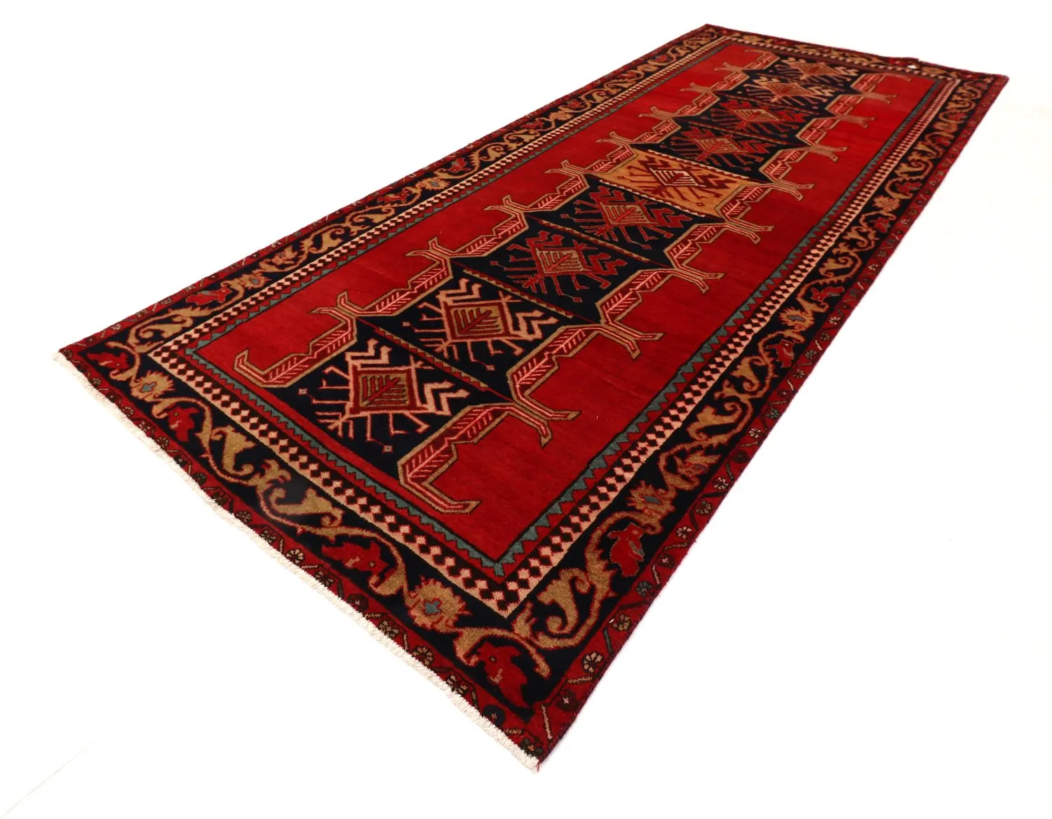 Orientálny koberec Hamedan 315 x 137 cm