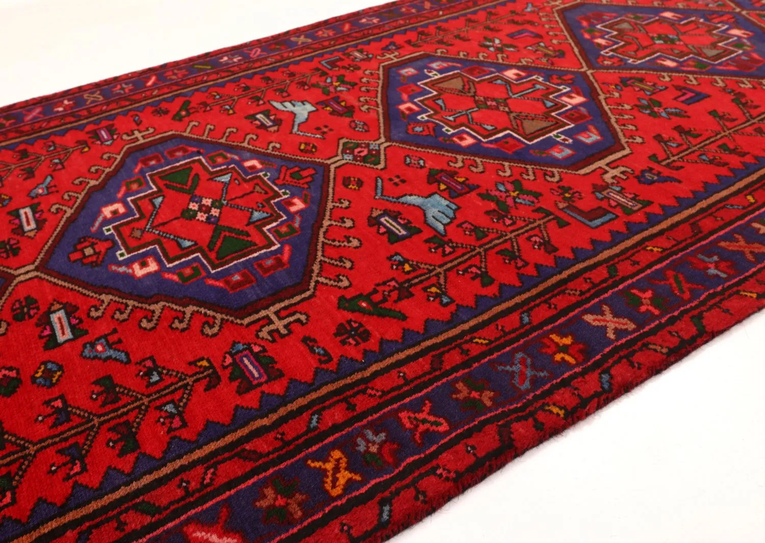 Orientálny koberec Hamedan 292 x 101 cm