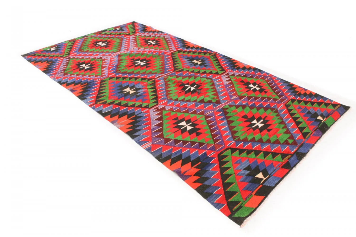 Turecký kilim koberec 314 x 165 cm