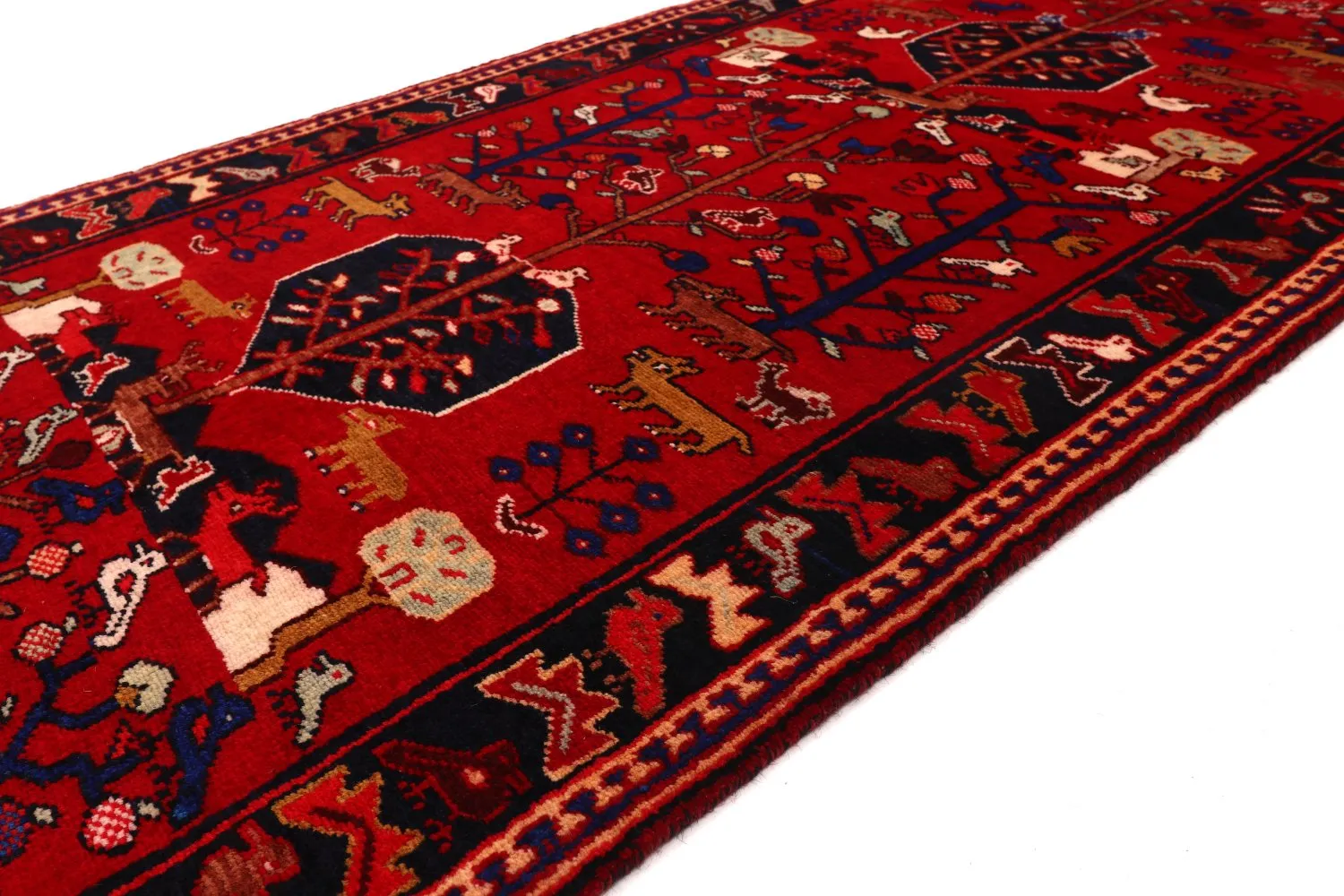 Orientálny koberec Hamedan 297 x 108 cm