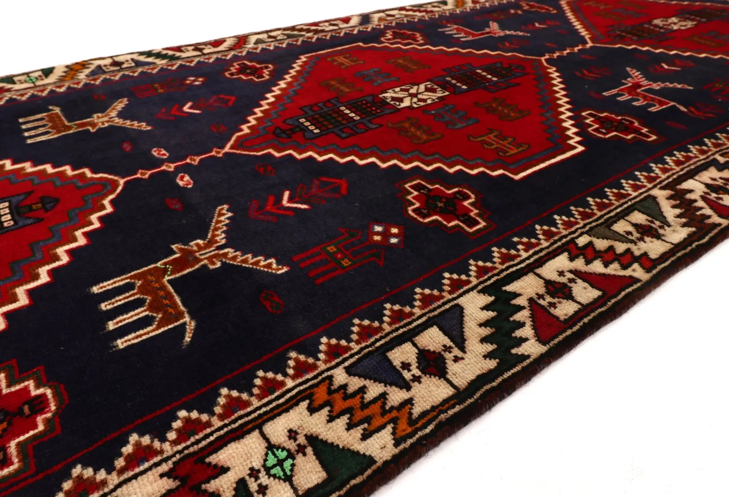 Orientálny koberec Hamedan 290 x 116 cm