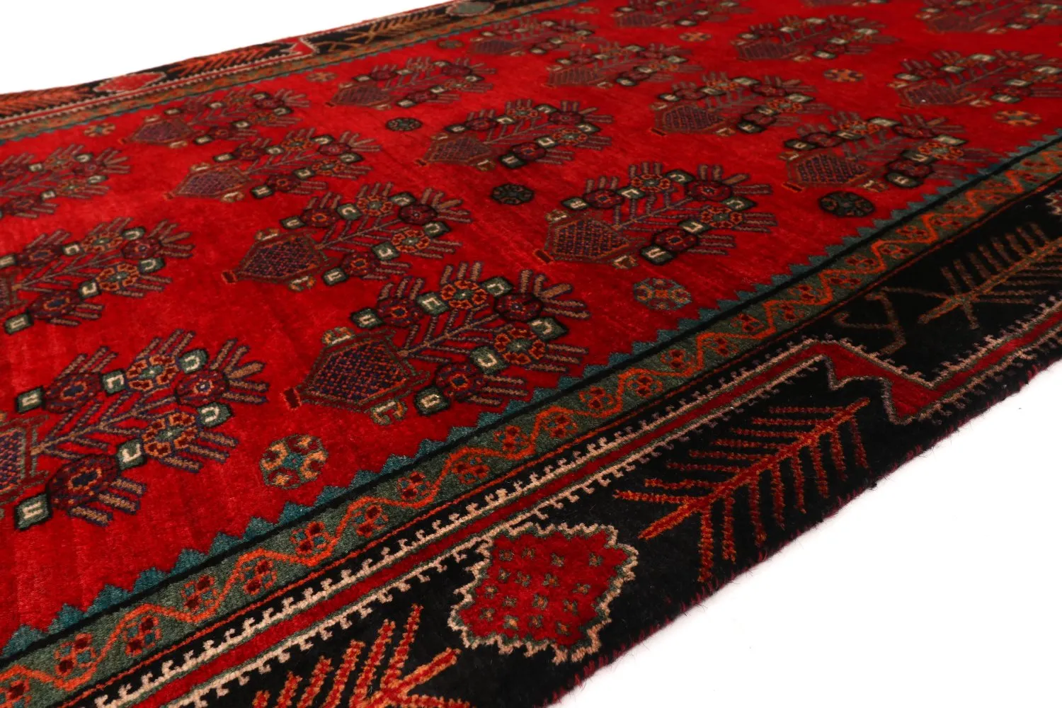 Orientálny koberec Hamedan 297 x 116 cm