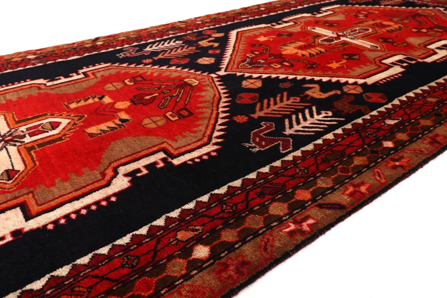 Orientálny koberec Hamedan 305 x 128 cm