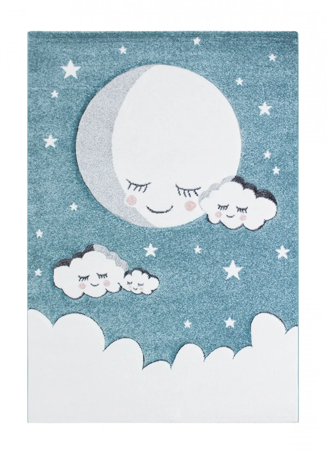 Detská rohož - London Cloud (tyrkysová)