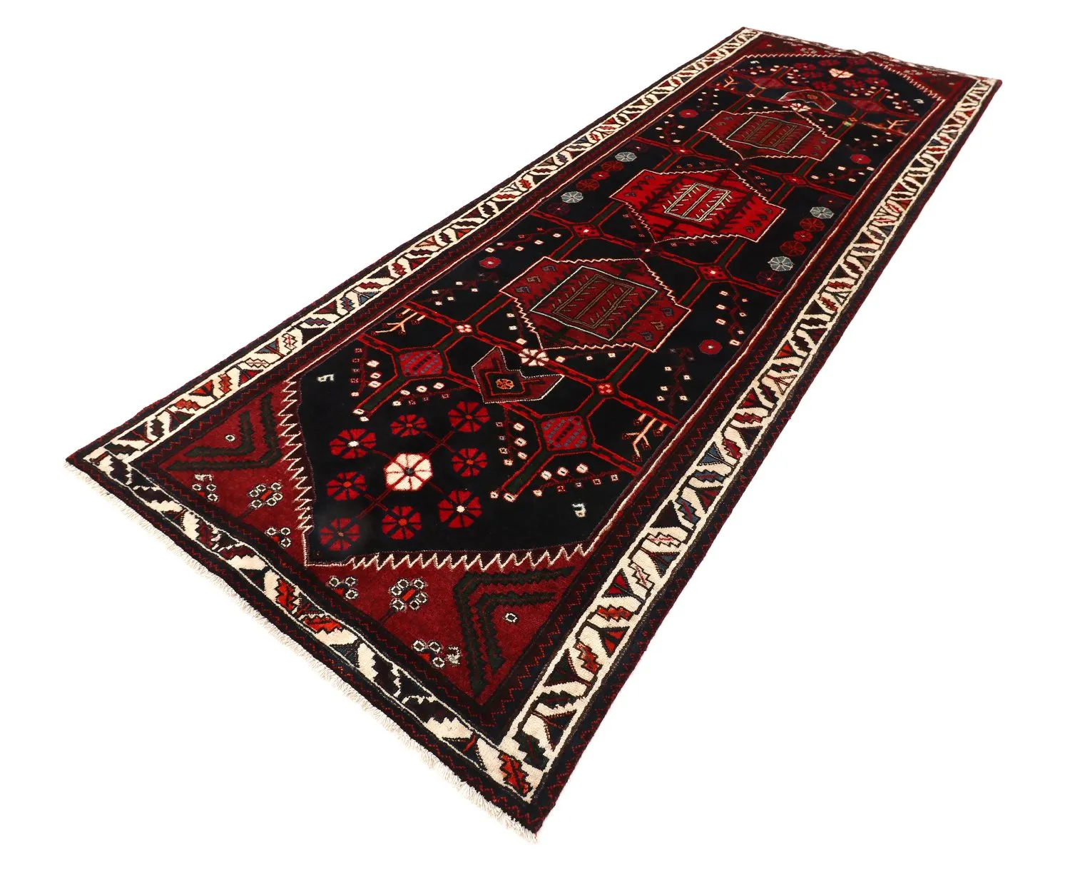 Orientálny koberec Hamedan 299 x 110 cm