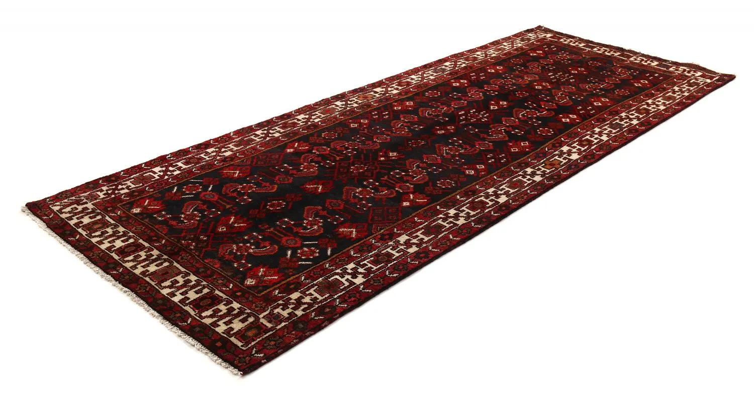 Orientálny koberec Hamedan 277 x 105 cm