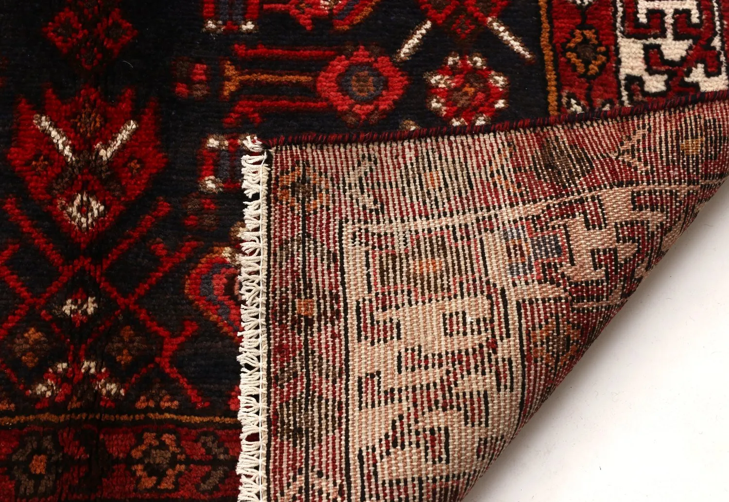 Orientálny koberec Hamedan 277 x 105 cm