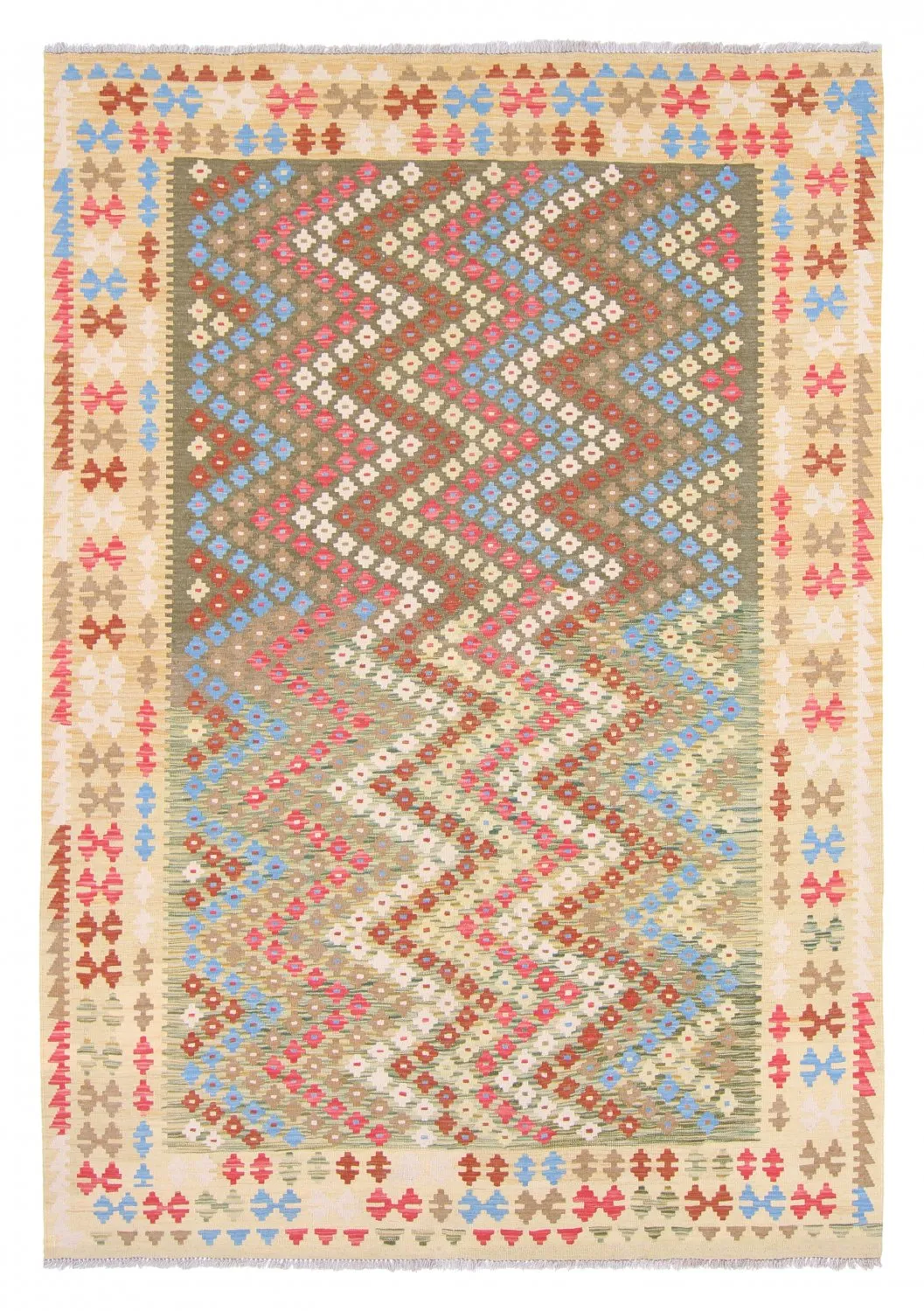 Orientálny kilim koberec 296 x 205 cm