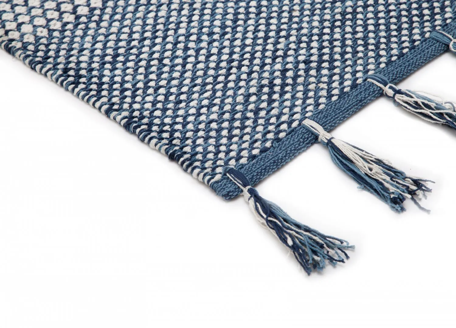 Koberec z kusov - Vinga (modrý)