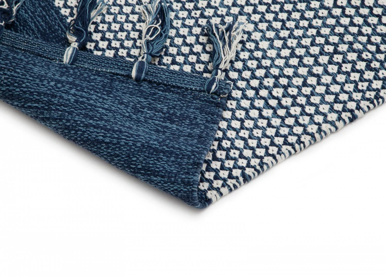 Koberec z kusov - Vinga (modrý)