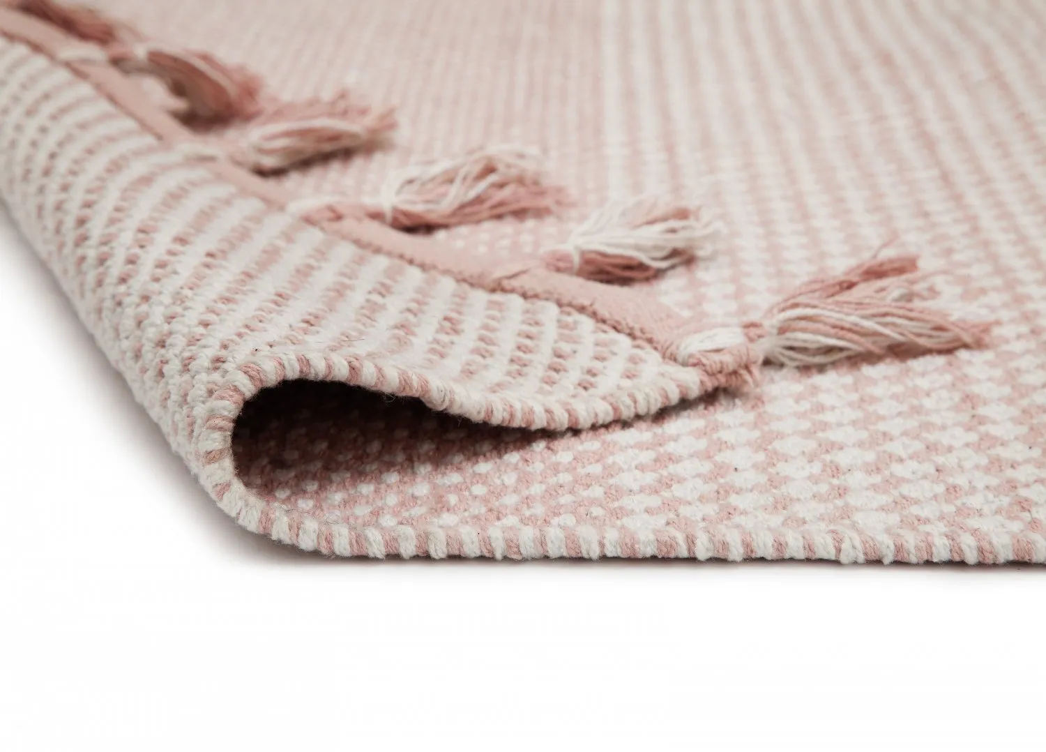Koberec z kusov - Vinga (ružový)