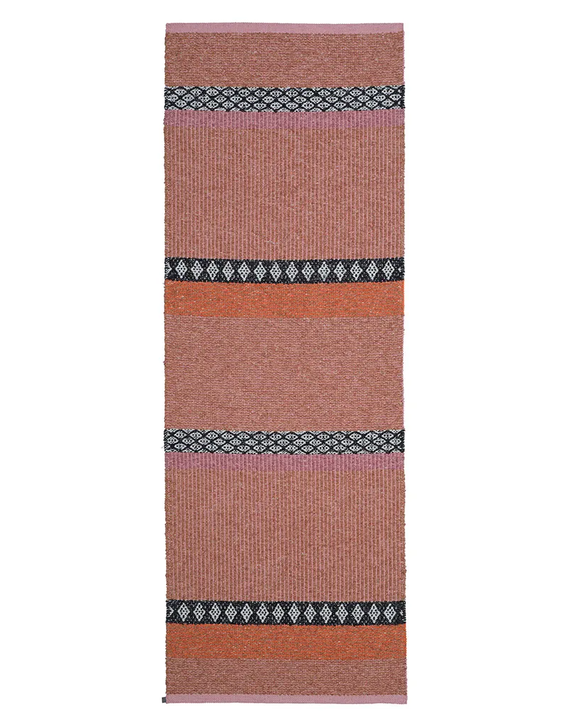 Plastové a vláknové koberce - Horredsmattan Forest Mix (rezavá)