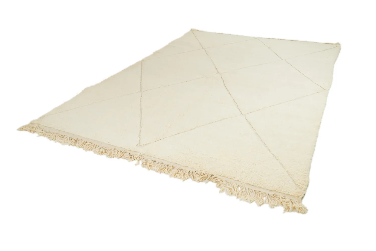 Kilimový koberec Marocký Beni Ourain 210 x 310 cm