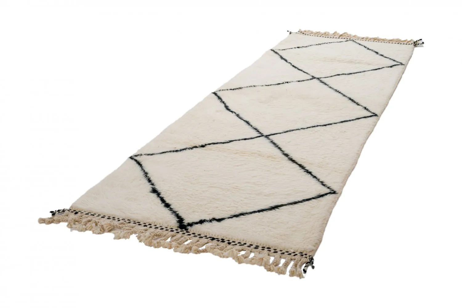 Marocký kilim Beni Ourain 285 x 95 cm