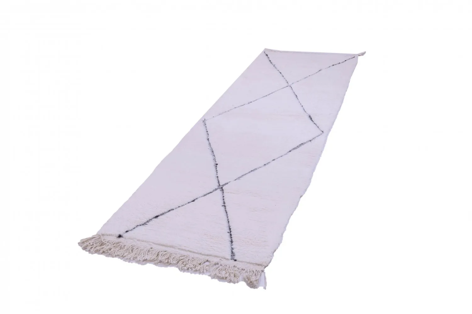 Kelimmatta Marockansk Beni Ourain 290 x 80 cm