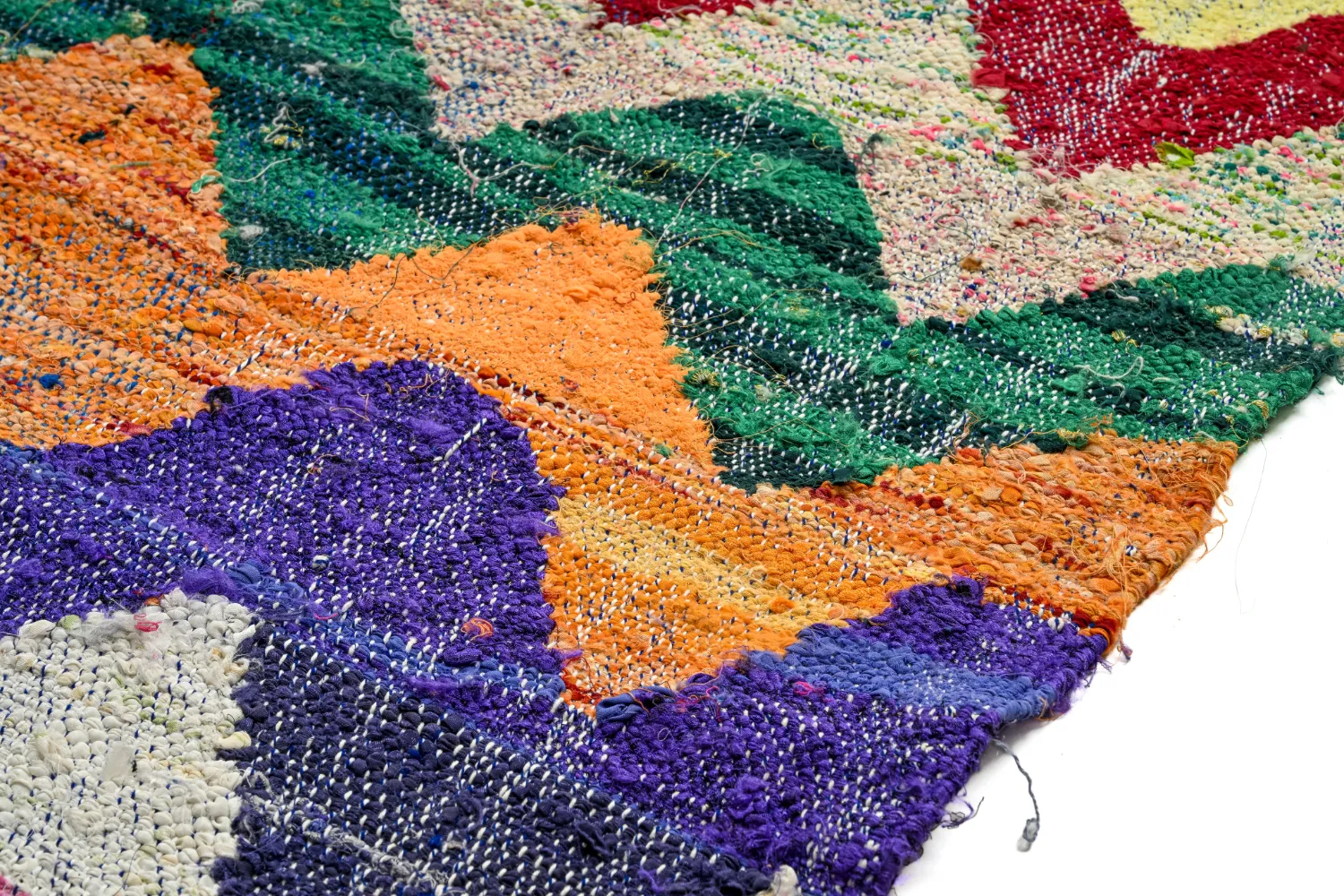 Koberec Berbere Marocký Boucherouite 150 x 260 cm