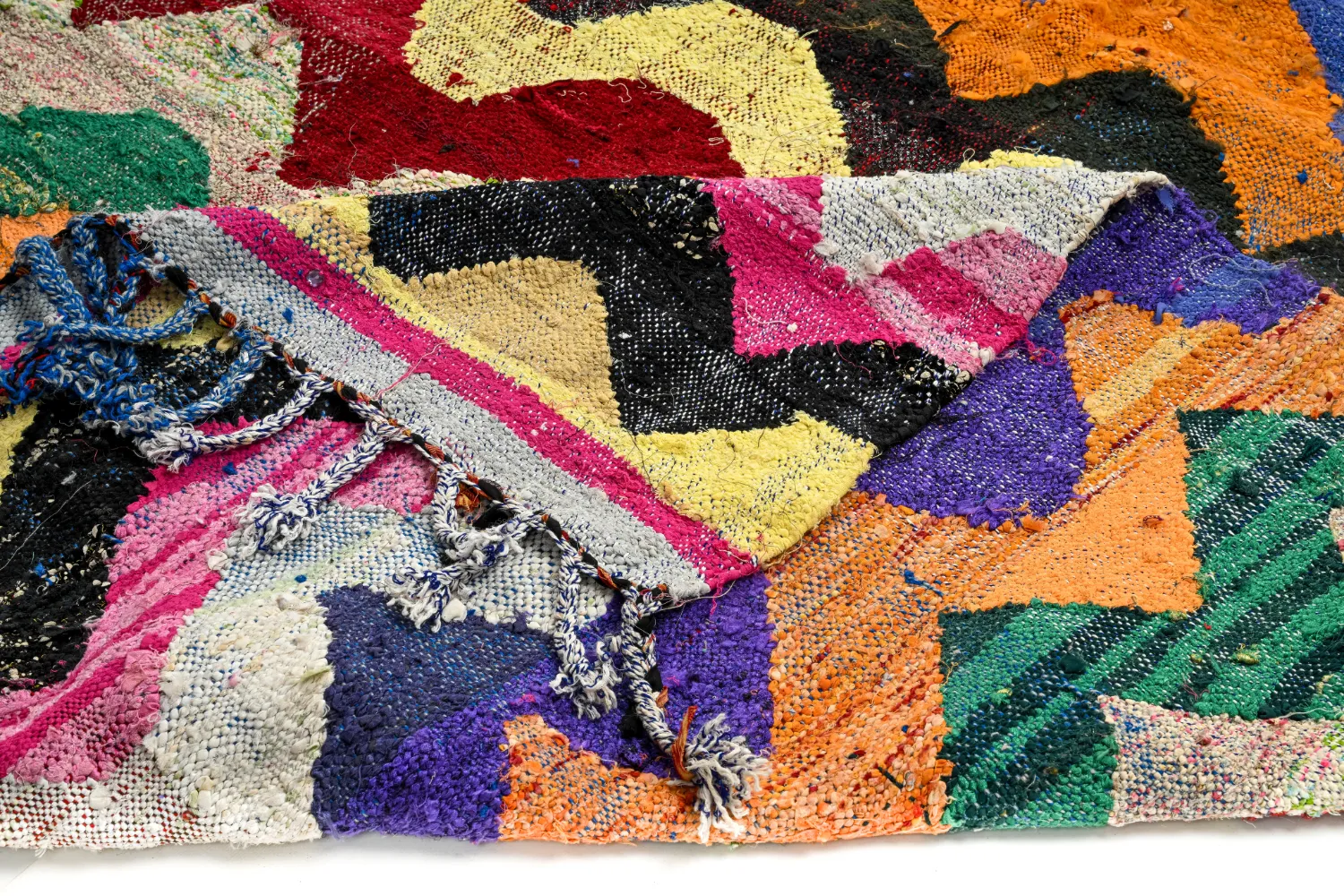 Koberec Berbere Marocký Boucherouite 150 x 260 cm