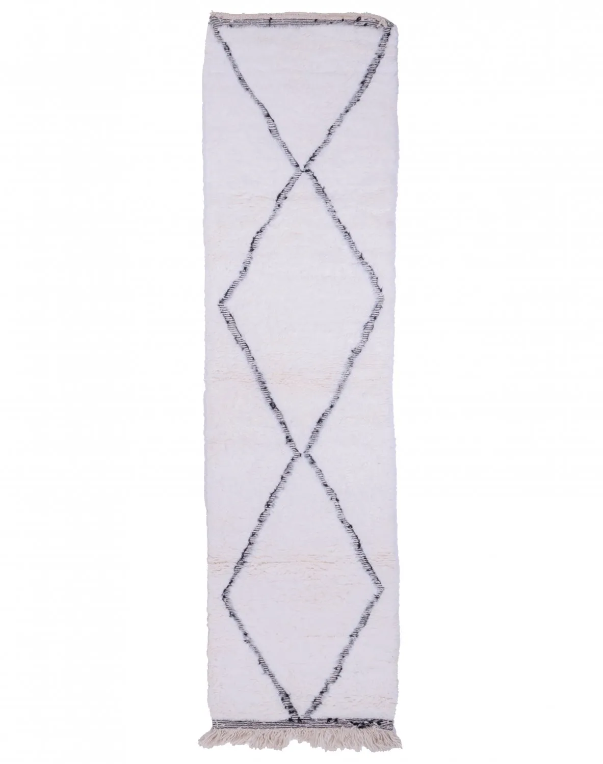 Kelimmatta Marockansk Beni Ourain 310 x 80 cm