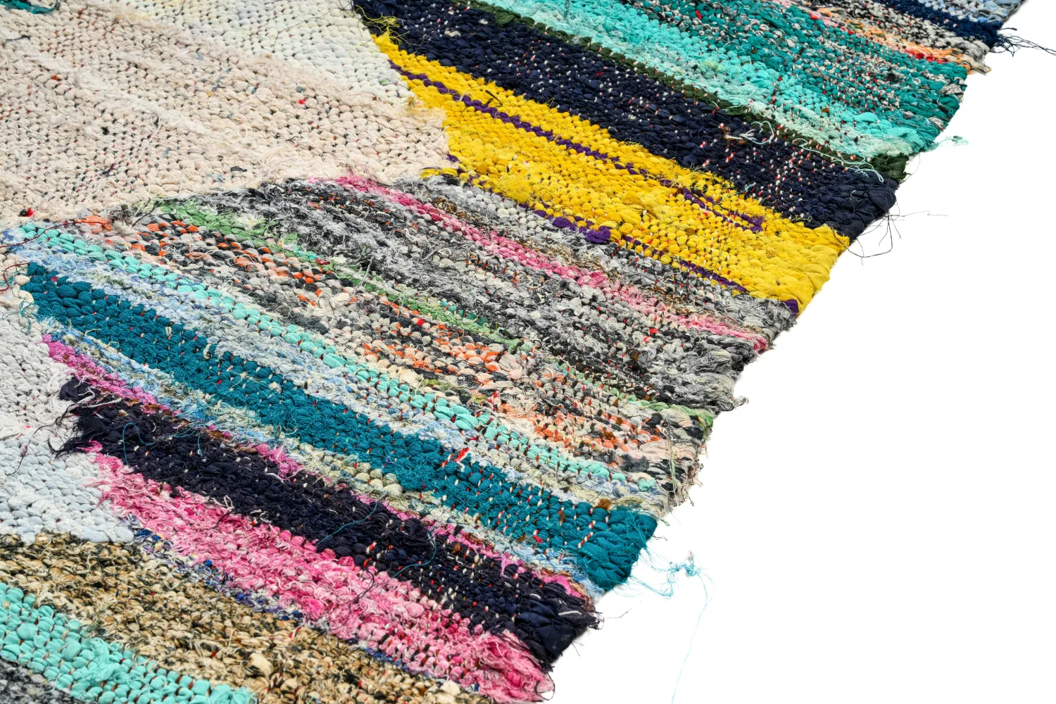 Koberec Berbere Marocký Boucherouite 120 x 200 cm