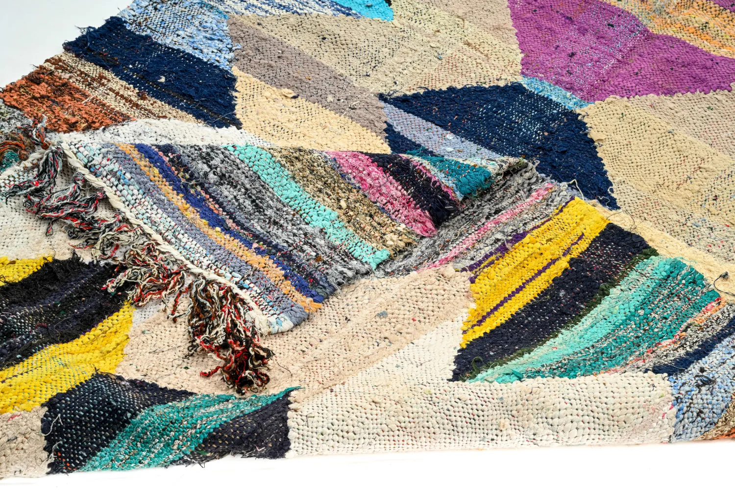 Koberec Berbere Marocký Boucherouite 120 x 200 cm